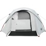 Tienda familiar 6 personas tela opaca impermeable blanca de , Tiendas de campaña - Ref: Foro24-4009565, Precio: 215,92 €