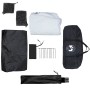 Tienda familiar 6 personas tela opaca impermeable blanca de , Tiendas de campaña - Ref: Foro24-4009565, Precio: 215,92 €