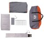 Tienda familiar Igloo para 6 personas impermeable gris naranja by , tents - Ref: Foro24-4009571, Price: 180,05 €, Discount: %