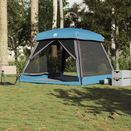 Tienda de campaña familiar para 6 personas impermeable azul by , tents - Ref: Foro24-4009567, Price: 173,20 €, Discount: %