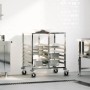 Carro con bandejas y 12 contenedores GN 75x55x87 cm von , Küchen- und Speisewagen - Ref: Foro24-4108074, Preis: 185,23 €, Rab...