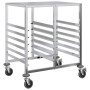 Carro con bandejas y 12 contenedores GN 75x55x87 cm von , Küchen- und Speisewagen - Ref: Foro24-4108074, Preis: 185,23 €, Rab...