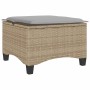 Taburetes de jardín con cojines 2 uds beige 55x55x36 cm von , Hocker für den Außenbereich - Ref: Foro24-4108249, Preis: 114,7...