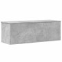Caja de almacenaje madera ingeniería gris hormigón 102x35x35 cm de , Baúles de almacenamiento - Ref: Foro24-840691, Precio: 8...