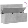 Caja de almacenaje madera ingeniería gris hormigón 102x35x35 cm de , Baúles de almacenamiento - Ref: Foro24-840691, Precio: 8...