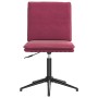 Sillas de comedor 4 unidades terciopelo rojo tinto de , Sillas de comedor - Ref: Foro24-3315642, Precio: 223,78 €, Descuento: %