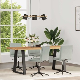 Sillas de comedor 4 unidades terciopelo gris claro von , Essstühle - Ref: Foro24-3315637, Preis: 223,08 €, Rabatt: %