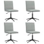 Sillas de comedor 4 unidades terciopelo gris claro von , Essstühle - Ref: Foro24-3315637, Preis: 223,08 €, Rabatt: %
