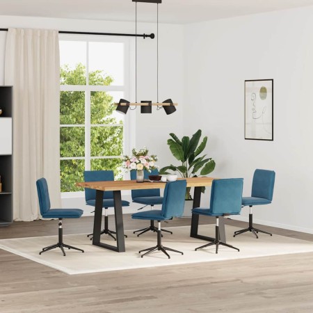 Sillas de comedor 6 unidades terciopelo azul von , Essstühle - Ref: Foro24-3315707, Preis: 330,57 €, Rabatt: %