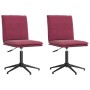 Sillas de comedor 2 unidades terciopelo rojo tinto von , Essstühle - Ref: Foro24-3315372, Preis: 113,72 €, Rabatt: %