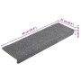 Alfombrilla autoadhesiva escalera 20 uds gris claro 65x21x4 cm von , Treppenmatten - Ref: Foro24-3365718, Preis: 72,21 €, Rab...
