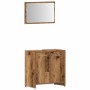 Juego de muebles de baño 3 piezas madera ingeniería envejecida von , Badezimmermöbel - Ref: Foro24-3328561, Preis: 159,03 €, ...