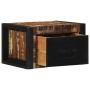 Mesilla de noche multicolor 40x35x25 cm madera maciza reciclada by , Nightstands - Ref: Foro24-4015946, Price: 69,59 €, Disco...