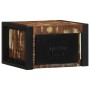 Mesilla de noche multicolor 40x35x25 cm madera maciza reciclada by , Nightstands - Ref: Foro24-4015946, Price: 69,59 €, Disco...