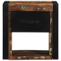 Mesilla de noche multicolor 40x35x40 cm madera maciza reciclada de , Mesitas de noche - Ref: Foro24-4015952, Precio: 161,22 €...