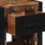 Mesilla de noche multicolor 40x35x40 cm madera maciza reciclada de , Mesitas de noche - Ref: Foro24-4015952, Precio: 161,22 €...