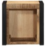 Mesitas de noche 2 piezas 40x35x40cm madera maciza rugosa mango de , Mesitas de noche - Ref: Foro24-4015959, Precio: 104,74 €...