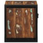 Mesilla de noche multicolor 40x35x40 cm madera maciza reciclada de , Mesitas de noche - Ref: Foro24-4015950, Precio: 85,49 €,...