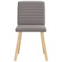 Sillas de comedor 6 unidades de tela gris taupe von , Essstühle - Ref: Foro24-3315550, Preis: 296,00 €, Rabatt: %