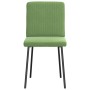 Sillas de comedor 6 unidades terciopelo verde claro de , Sillas de comedor - Ref: Foro24-3315559, Precio: 245,99 €, Descuento: %