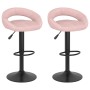 Taburetes de cocina 2 unidades terciopelo rosa von , Küchenhocker - Ref: Foro24-333274, Preis: 110,93 €, Rabatt: %