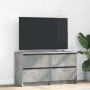 Mueble de TV madera de ingeniería gris hormigón 100x35x54 cm by , TV Furniture - Ref: Foro24-861799, Price: 87,25 €, Discount: %