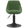 Taburete de cocina de terciopelo verde oscuro von , Küchenhocker - Ref: Foro24-335319, Preis: 85,16 €, Rabatt: %