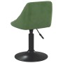 Taburete de cocina de terciopelo verde oscuro von , Küchenhocker - Ref: Foro24-335319, Preis: 85,16 €, Rabatt: %
