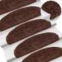 Alfombrilla escalera 20 uds marrón 65x21x4 cm by , Stair mats - Ref: Foro24-3365848, Price: 99,35 €, Discount: %