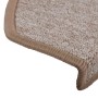 Alfombrilla escalera 20 uds marrón claro 65x24x4 cm von , Treppenmatten - Ref: Foro24-3365791, Preis: 98,93 €, Rabatt: %
