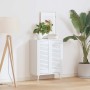 Puerta de armario de lamas 2 uds blanco 69x29,5 cm von , Schranktüren - Ref: Foro24-4015904, Preis: 49,32 €, Rabatt: %