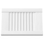 Puerta de armario de lamas blanco 39,5x29,5 cm von , Schranktüren - Ref: Foro24-4015897, Preis: 20,84 €, Rabatt: %