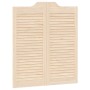 Puertas batientes diseño de lamas 1 par 90x80cm madera pino de , Puertas para el hogar - Ref: Foro24-4107126, Precio: 60,39 €...
