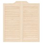 Puertas batientes diseño de lamas 1 par 90x80cm madera pino de , Puertas para el hogar - Ref: Foro24-4107126, Precio: 60,39 €...