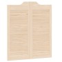 Puertas batientes diseño de lamas 1 par 90x80cm madera pino de , Puertas para el hogar - Ref: Foro24-4107126, Precio: 60,39 €...