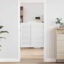 Puertas batientes diseño de lamas 2 par blanco 90x80 cm by , Doors for the home - Ref: Foro24-4107139, Price: 114,10 €, Disco...