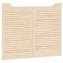 Puertas batientes diseño de lamas 1 par 80x100cm madera pino von , Türen für zu Hause - Ref: Foro24-4107130, Preis: 62,47 €, ...