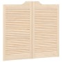 Puertas batientes diseño de lamas 1 par 90x100cm madera pino von , Türen für zu Hause - Ref: Foro24-4107132, Preis: 66,67 €, ...