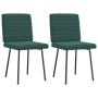 Sillas de comedor 2 unidades terciopelo verde oscuro von , Essstühle - Ref: Foro24-4101158, Preis: 85,17 €, Rabatt: %