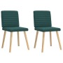 Sillas de comedor 2 unidades tela verde oscuro von , Essstühle - Ref: Foro24-4101179, Preis: 103,21 €, Rabatt: %