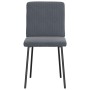 Sillas de comedor 2 unidades terciopelo gris oscuro von , Essstühle - Ref: Foro24-4101187, Preis: 87,45 €, Rabatt: %