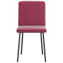 Sillas de comedor 2 unidades terciopelo rojo tinto de , Sillas de comedor - Ref: Foro24-4101191, Precio: 87,16 €, Descuento: %
