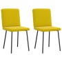 Sillas de comedor 2 unidades terciopelo amarillo von , Essstühle - Ref: Foro24-4101193, Preis: 86,18 €, Rabatt: %