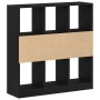 Estantería madera contrachapada negro roble 97,5x29,5x100 cm by , Bookcases and shelves - Ref: Foro24-862403, Price: 94,59 €,...