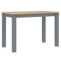 Juego de comedor Panama 3 pzas madera maciza de pino gris von , Möbelsets für Küchen und Esszimmer - Ref: Foro24-3345165, Pre...