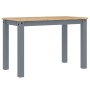 Juego de comedor Panama 5 pzas madera maciza de pino gris von , Möbelsets für Küchen und Esszimmer - Ref: Foro24-3345171, Pre...