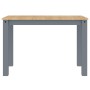 Juego de comedor Panama 5 pzas madera maciza de pino gris von , Möbelsets für Küchen und Esszimmer - Ref: Foro24-3345171, Pre...