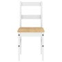 Juego de comedor Panama 5 pzas madera maciza de pino blanco von , Möbelsets für Küchen und Esszimmer - Ref: Foro24-3345190, P...