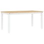 Juego de comedor Panama 3 pzas madera maciza de pino blanco von , Möbelsets für Küchen und Esszimmer - Ref: Foro24-3345202, P...