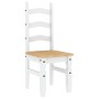 Juego de comedor Panama 3 pzas madera maciza de pino blanco von , Möbelsets für Küchen und Esszimmer - Ref: Foro24-3345202, P...